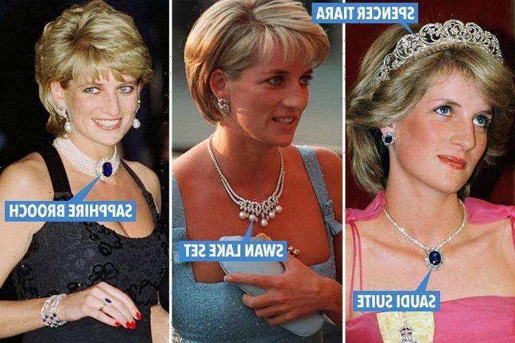 Princess Diana's jewellery - who inherited it and what happened to her ...